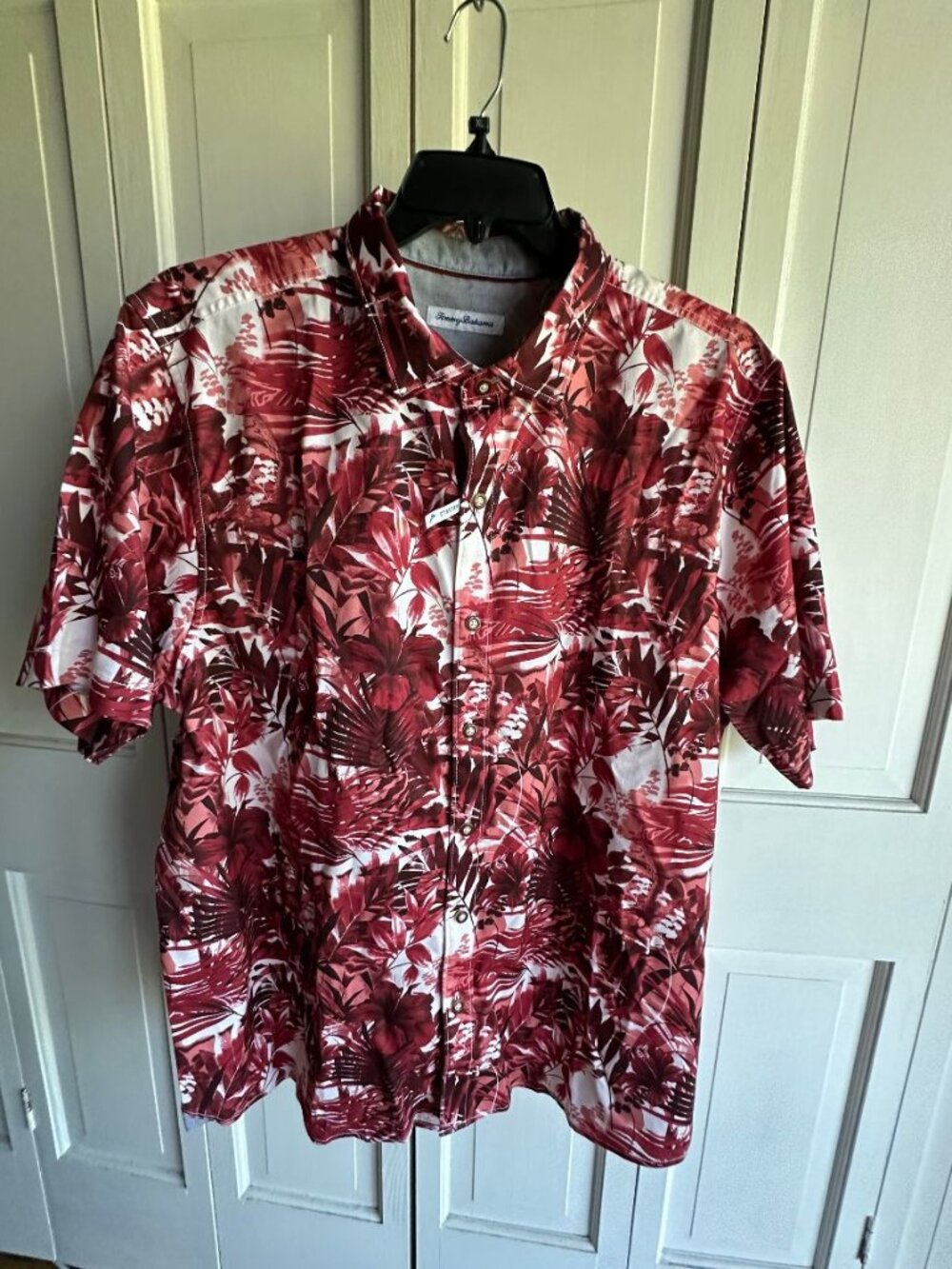 NWT $138 Tommy Bahama Sport Electric Blooms Button down Camp Shirt Size 2XL